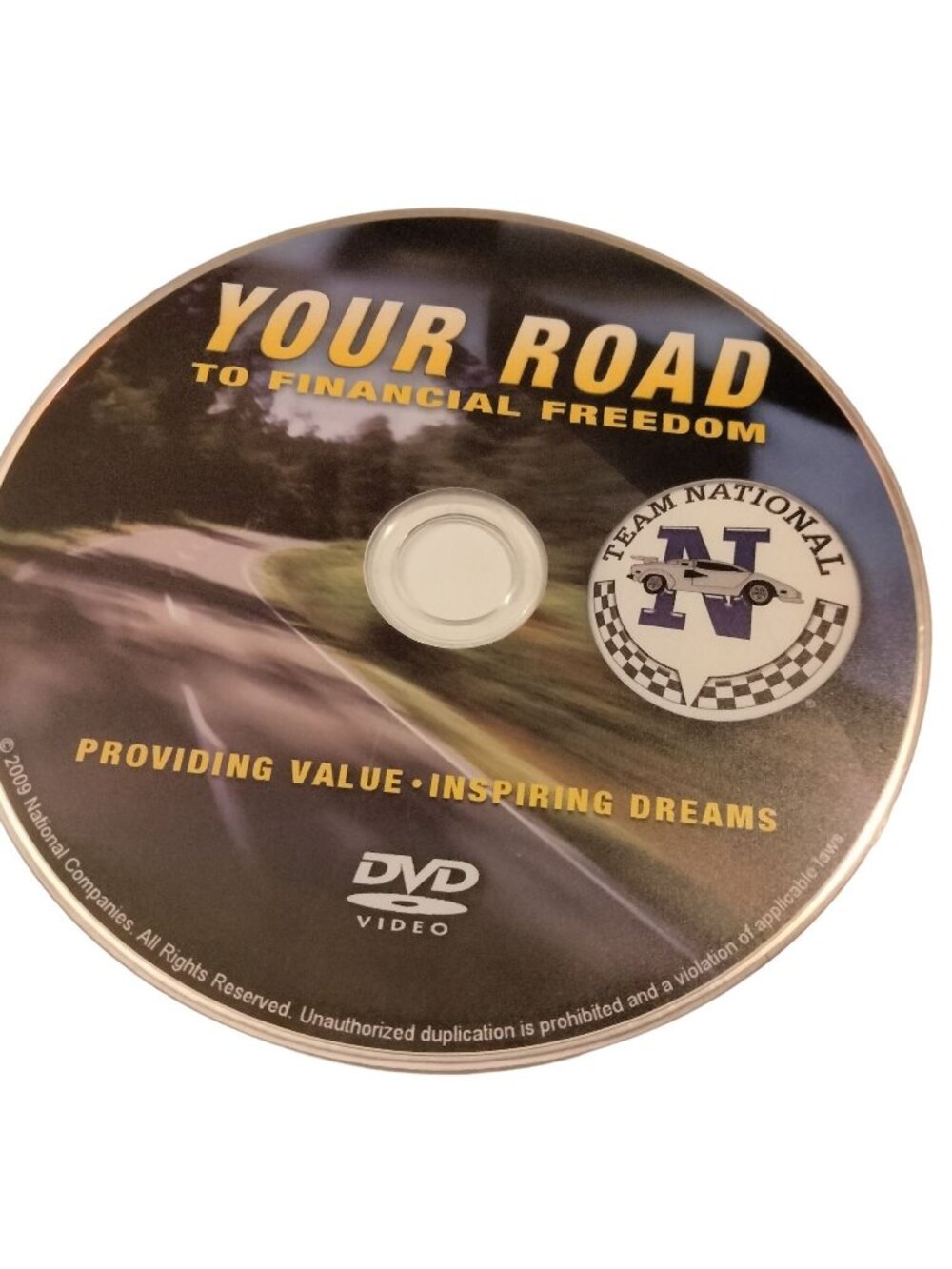 Team National Your Road to Financial Freedom DVD